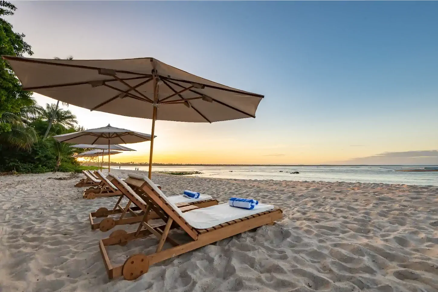 Fim de tarde diante do mar no Colibri Beach Villas